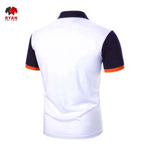 Chemises polo personnalisées Ryan Pro Gear pour hommes avec logo personnalisé, tissu respirant, style pull, design ODM - Product Image 5