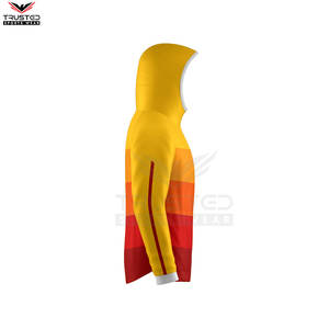 Servicio OEM, venta al por mayor, sudaderas con cremallera para hombres, ropa informal ligera, sudaderas con capucha con cremallera para hombres con impresión personalizada con servicio OEM - Product Image 4