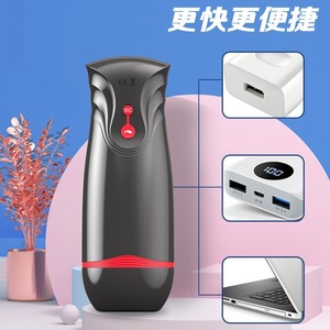 Masturbateur à aspiration automatique Black Warrior avec vibrations multi-fréquences - Product Image 2
