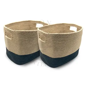Borsa da spiaggia in paglia di qualità Premium borsa da Basket in bambù in Rattan borse indiane
