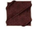 Burgundy <b>Silk</b> Square <b>Scarf</b> with Brush Pattern - Product Image 3
