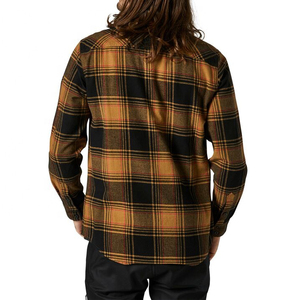 Chemise teintée en fil de coton 100% pour hommes de fabrication professionnelle à manches longues Vêtements décontractés Chemises teintées en fil pour hommes - Product Image 6