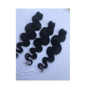 Increíble oferta en extensiones de cabello humano virgen peruano con ondas corporales de cabello brasileño de primera calidad a precio de mercado competitivo - Product Image 1