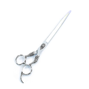 Ciseaux de toilettage professionnels en acier inoxydable pour animaux de compagnie Ciseaux de coupe de cheveux pour chiens et chats à pointe pointue pour une utilisation en salon - Product Image 2