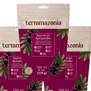 Poudre d'açaï amazonienne en marque blanche 226g en sachet souple – Fabrication OEM - Product Image 3
