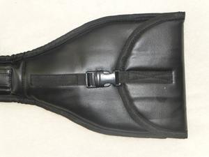 Masonic Knights Templar Sword Carrying Case 92cm <b>Black</b> Imitation Leather | Soft Padded Executive Style Storage Bag - Product Image 5