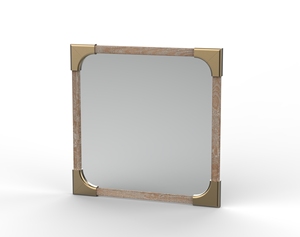 This Handcrafted <b>Wooden</b> <b>Mirror</b> Will Bring Sophistication and Warmth to Any Room in Your Home Decoration <b>Mirror</b> - Product Image 2