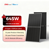 Module Trinasolar Ultra BIFACIAL DUAL Glass MONOCRYSTALLINE pour la maison/l'industrie TSM-NEG19RC.20 625-650W N-type I-TOPCon