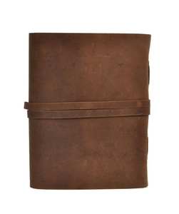 Cuaderno de Cuero Suave Hecho a Mano, Cuaderno de Escritura y Bloc de Dibujo, Diario de Cuero - Product Image 4