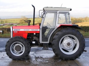 รถแทรกเตอร์ฟาร์ม Massey Ferguson MF 390 ใหม่และมือสอง เครื่องยนต์ดีเซล พร้อมพวงมาลัยเพาเวอร์และ PTO สำหรับงานเกษตร - Product Image 3