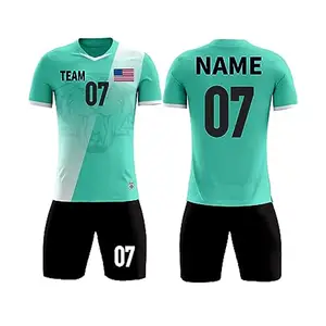 卸売ライトプレートサッカースーツ男性大人の子供サッカーゲームトレーニングシャツライトプレートプリントナンバースクールフットボール
