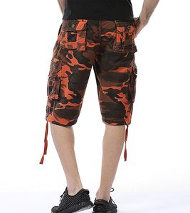 Pantalones cortos cargo funcionales con múltiples bolsillos para hombre, tela suave y cómoda, venta al por mayor, opción de impresión de logotipo personalizado a granel - Product Image 4