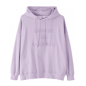 Nouveau sweat à capuche gaufré confortable à manches longues personnalisé à la mode fabriqué en usine prix bon marché pull à capuche gaufré - Product Image 3