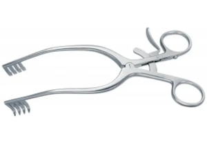 Adson cerebellum retractor สแตนเลสเครื่องมือทางการแพทย์ที่ยึดเข็ม - Product Image 3