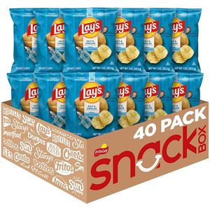 Papas Fritas Lay's con Sabor a Sal y Vinagre, Bolsas de 1 oz, (Paquete de 40) - Product Image 6