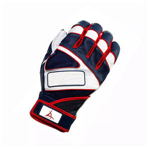 Comfort Fit Leather Baseball <b>Batting</b> <b>Gloves</b> with Adjustable Wrist Strap Lightweight Design for Adult Secure and Flexible Feel - Product Image 2