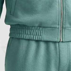 Ensemble de survêtement de course pour hommes avec veste zippée intégrale et pantalon de jogging, logo personnalisé, vêtements de sport de course, ensemble de survêtement de course pour hommes - Product Image 5