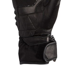 Gants de moto imperméables en cuir personnalisés avec écran tactile LED au doigt Gants de moto en cuir - Product Image 4