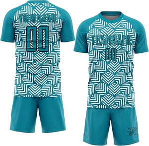 Uniforme de Fútbol Personalizado de Primera Calidad, Impresión Digital, Transpirable, Manga Corta, Unisex, para Clubes - Product Image 4