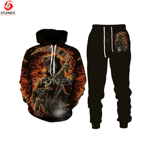 Chándales sublimados impresos en 3D para hombre, ropa de calle, Jersey informal, sudaderas para correr de ajuste Regular, traje - Product Image 3