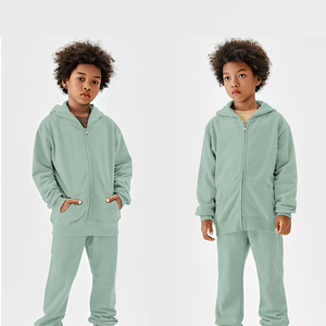 Conjunto Deportivo Informal con Capucha para Niños Unisex, con Cierre, para Niños de 4 a 5 Años, Ropa Personalizada - Product Image 4