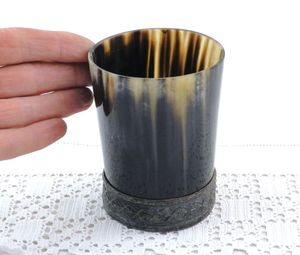 NUEVA LLEGADA MEJOR CUERNO DE BUFALO TAZA CERVEZA BEBER VIKING Taza de cristal a precio asequible para ocasión navideña - Product Image 2