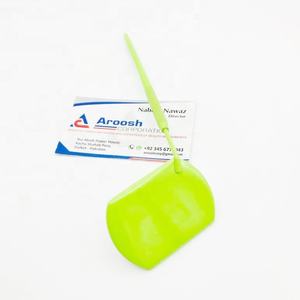 Gros Durable Vert Carré Miroirs Cils Artistes Pointe Pointue En Acier Extensions De Cils Durable Sourcils Pince À Épiler - Product Image 1