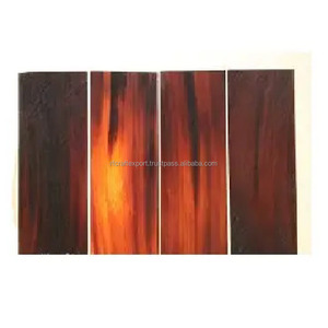 Montura de gafas de estilo náutico para manualidades RF, placa de cuerno de vaca Natural marrón claro, mango de cuchillo de búfalo pulido, Idea de regalo de negocios - Product Image 4