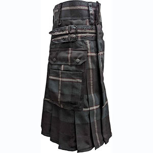 Highland robe jupe Kilt hommes écossais traditionnel Kilts divers Tartan traditionnel Tartan tissu laine acrylique - Product Image 4