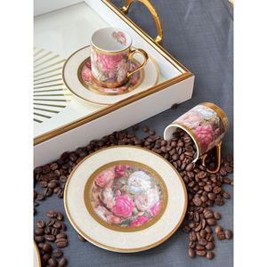 Tazza di caffè turco 24K Flores 12 pezzi per 6 persone - Product Image 2