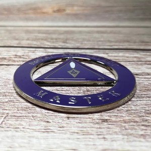 Insignia masónica de esmalte de plata de ley fina personalizada 2025 marca Fondo benevolente solapa ronpex 1921 - Product Image 5