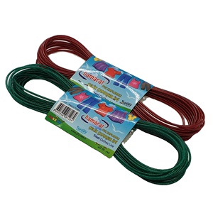 Séchoir à linge mural rétractable en acier inoxydable de 10 m, organisateur de séchage de linge en métal - Product Image 1