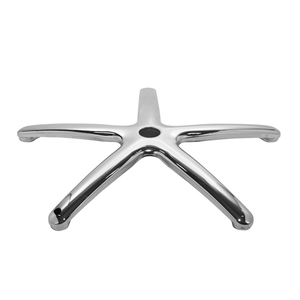 <span class=keywords><strong>Base</strong></span> personalizada de fábrica Foshan para silla de oficina de aluminio pintado en negro, ergonómica, con múltiples estilos. - Product Image 1