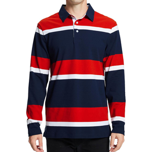 Nouveau 2025 polo t-shirt meilleure qualité unisexe Rugby Jersey confortable Polyester coton sport uniforme personnalisé longue chemise chaude hommes - Product Image 2