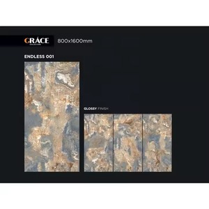 Foshan 800*1600 gris acabado mate pared porcelana parquet rústico exterior 80*160cm Volka Monet diseño baldosas de cerámica brillante - Product Image 6