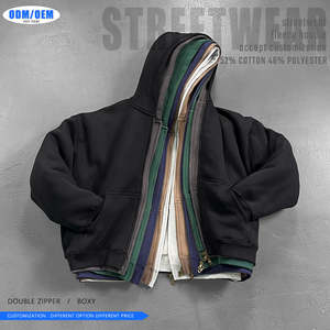 Sweats à capuche épais 400 GSM qualité supérieure sweats unisexes chauds durables confortables vêtements décontractés prix d'usine approvisionnement - Product Image 2