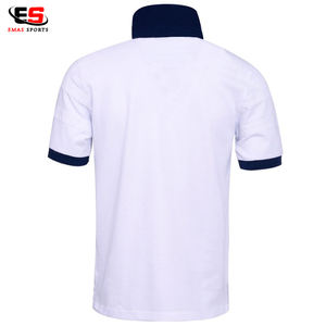 Mens 100% Cotton Short Sleeve <b>Polo</b> <b>Shirt</b> Latest Fashion Youth Jersey Solid Pattern Anti-Wrinkle <b>With</b> <b>Pocket</b> - Product Image 6