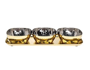 Servidor de Frutos Secos de Aluminio Martillado Color Dorado con Servidor de Dátiles con Chocolate de Calidad Premium para Proveedores Mayoristas - Product Image 5