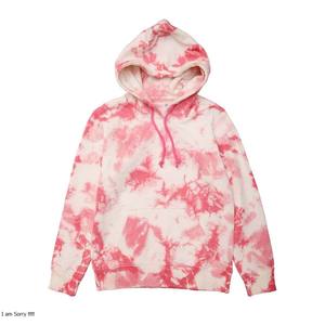 Custom <b>American</b> Street Wear Tie Die <b>Hoodie</b> Direct Wholesale Cotton <b>Hoodie</b> New Designs Hooded Solid Embroidered Spring - Product Image 1