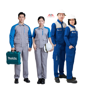 Ensemble uniforme de vendeur personnalisé, combinaison de travail technique pour plombier, tenues de travail pour hommes/femmes, combinaison de soudage, vêtements de travail, faible MOQ - Product Image 1