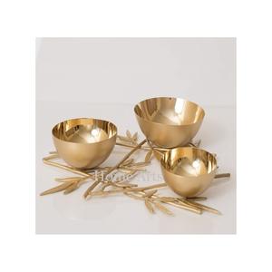 Brass Brass Gold Color Incense Burner Exclusive Quality <b>Bakhoor</b> <b>Oud</b> Burner For Wedding And Hotel Fragrance Use - Product Image 3