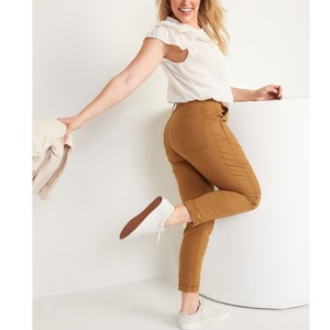 Ropa de Talla Grande para Mujer, Pantalones Chinos y Pantalones de Vestir a Bajo Precio, Diseño Personalizado, Pantalones Chinos de Color Sólido para Mujer de BD - Product Image 2