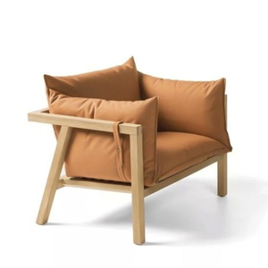 HOTEL LOBBY WOODEN TEAK <b>CHAIR</b> MADE IN INDONESIA - Product Image 1