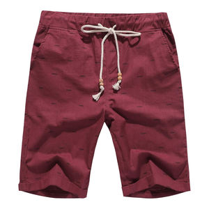 Pantalones Cortos Deportivos para Hombre, 100% Algodón, Transpirables, de Cintura Media, Tejido de Lona, Resistentes al Viento, Gran Venta - Product Image 1