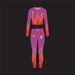 Survêtement OES personnalisé |   Ensemble sweat-shirt et pantalon brodés multicolores - Product Image 1