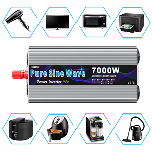 Convertisseur à onde sinusoïdale pure HOULI 12V 5000W 6000W 7000W automatique 12V AC 220V 6000W 24V - Product Image 2