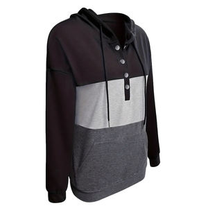 เสื้อฮู้ดผ้าฝ้ายสำหรับผู้หญิงใส่สบาย/อบอุ่นปรับแต่งโลโก้ได้ตามต้องการราคาขายส่ง80/20 - Product Image 4