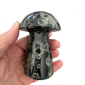 Haute qualité cristal naturel champignon corps grattage outil de Massage océan jaspe Gua Sha pierre précieuse pour le visage en gros - Product Image 2