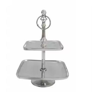 Soporte de Metal para Pasteles, Decoración de Mesa de 3 Niveles, Lujoso Precio Asequible, Soporte para Pasteles de Fiesta de Cumpleaños por Decor IMPEX - Product Image 3