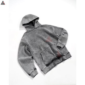 Ensemble sweat-shirt et pantalon de survêtement pour homme avec logo personnalisé, style streetwear, patchs déchirés, strass, 100% coton, teinture unie, service OEM - Product Image 5